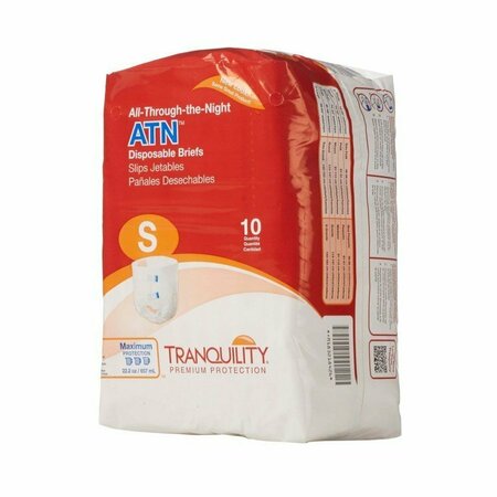 TRANQUILITY ATN Maximum Protection Incontinence Brief, Small, 100PK 2184